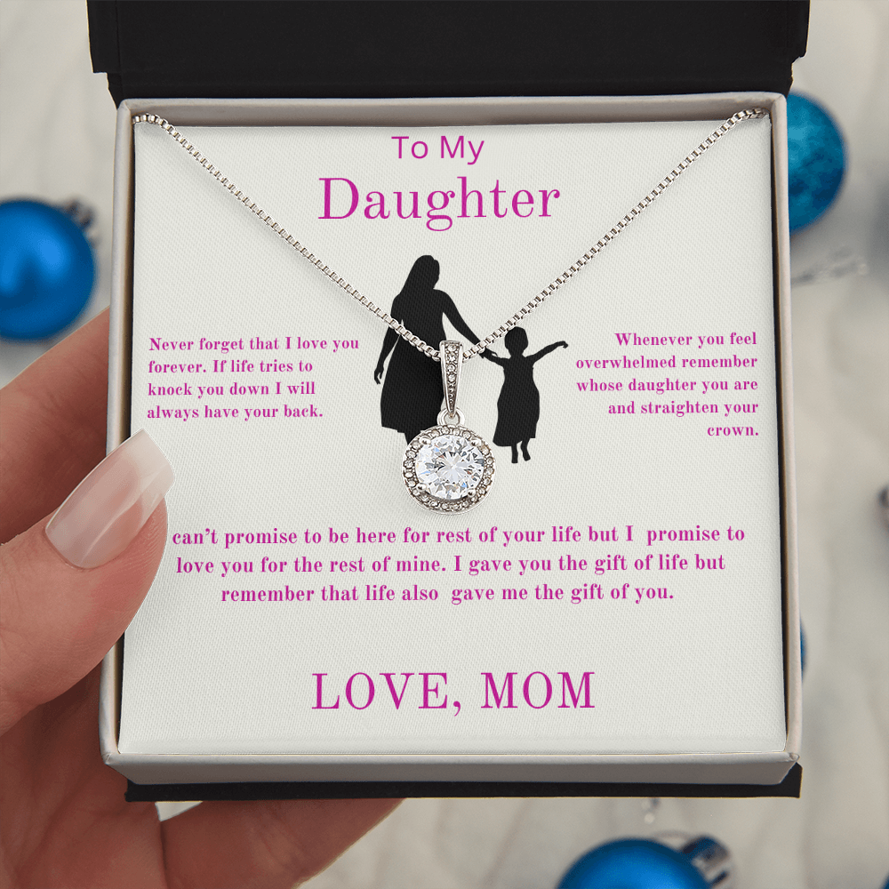 To My Daughter From Mom - Eternal Hope Necklace