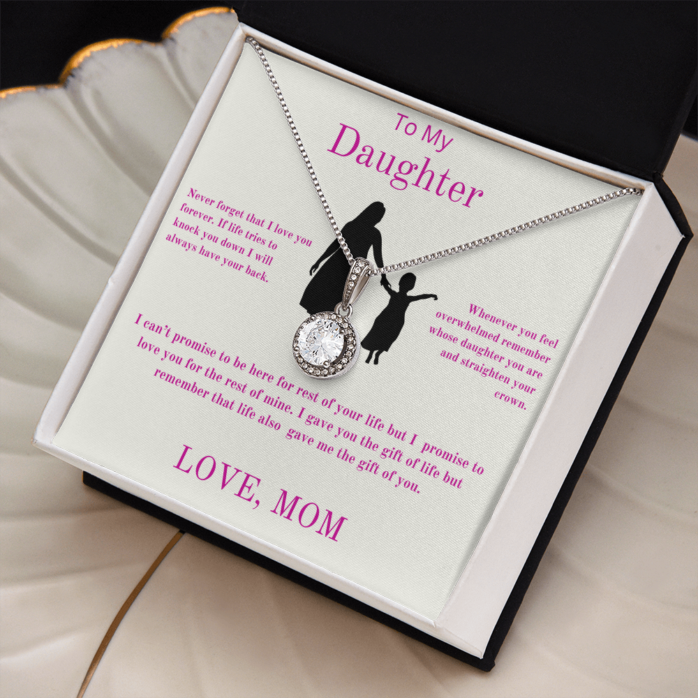 To My Daughter From Mom - Eternal Hope Necklace