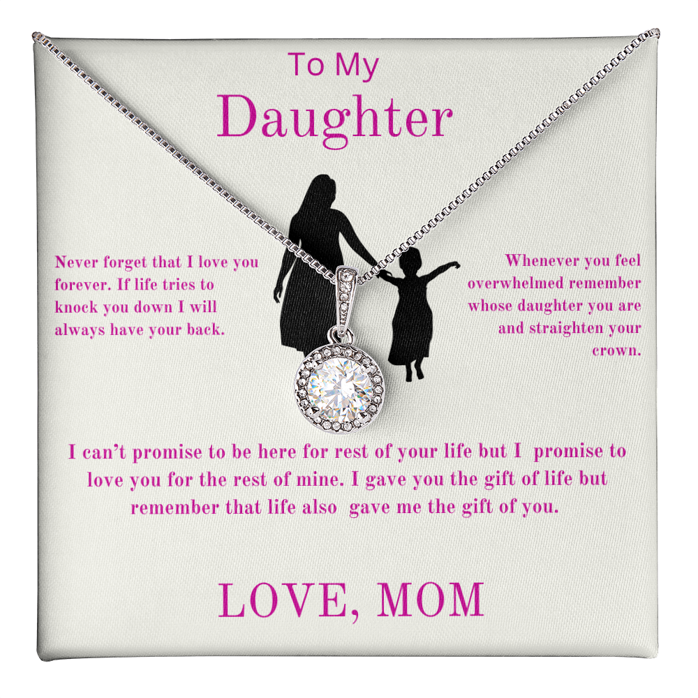 To My Daughter From Mom - Eternal Hope Necklace
