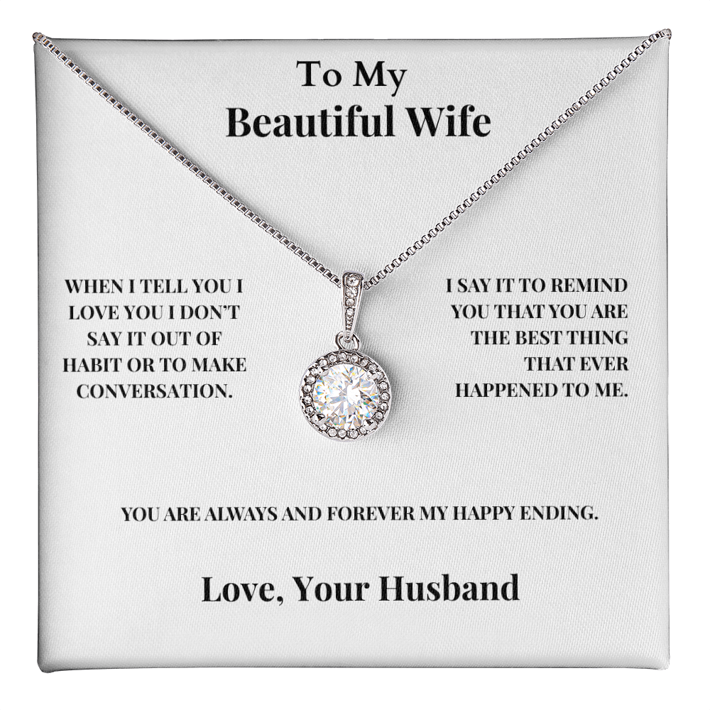 To My Wife - Eternal Hope Necklace
