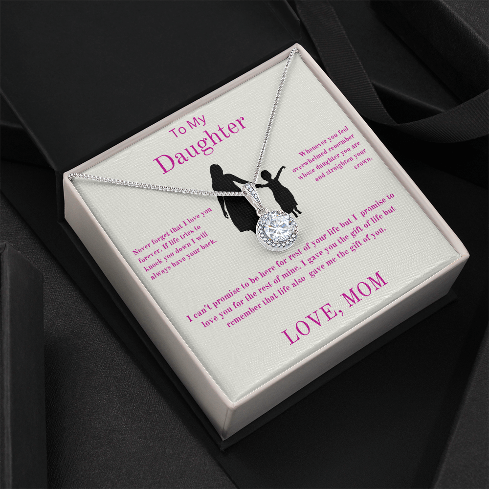 To My Daughter From Mom - Eternal Hope Necklace