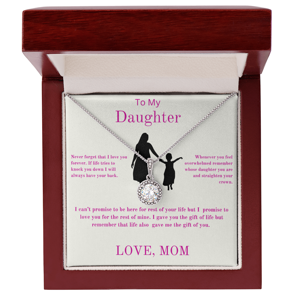 To My Daughter From Mom - Eternal Hope Necklace