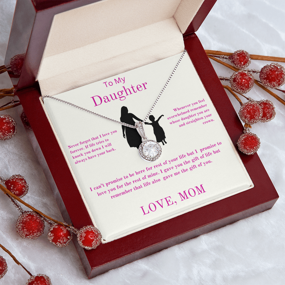 To My Daughter From Mom - Eternal Hope Necklace