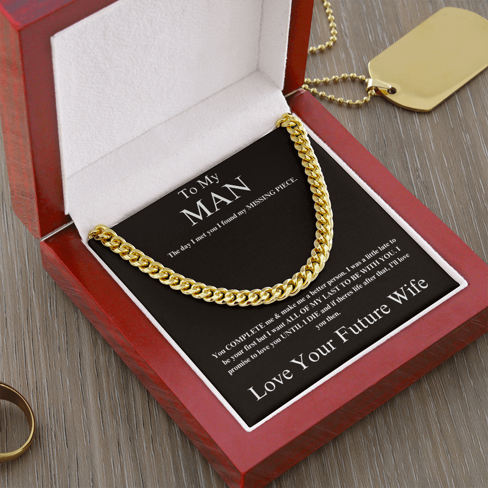To My Man - Cubin Link Chain