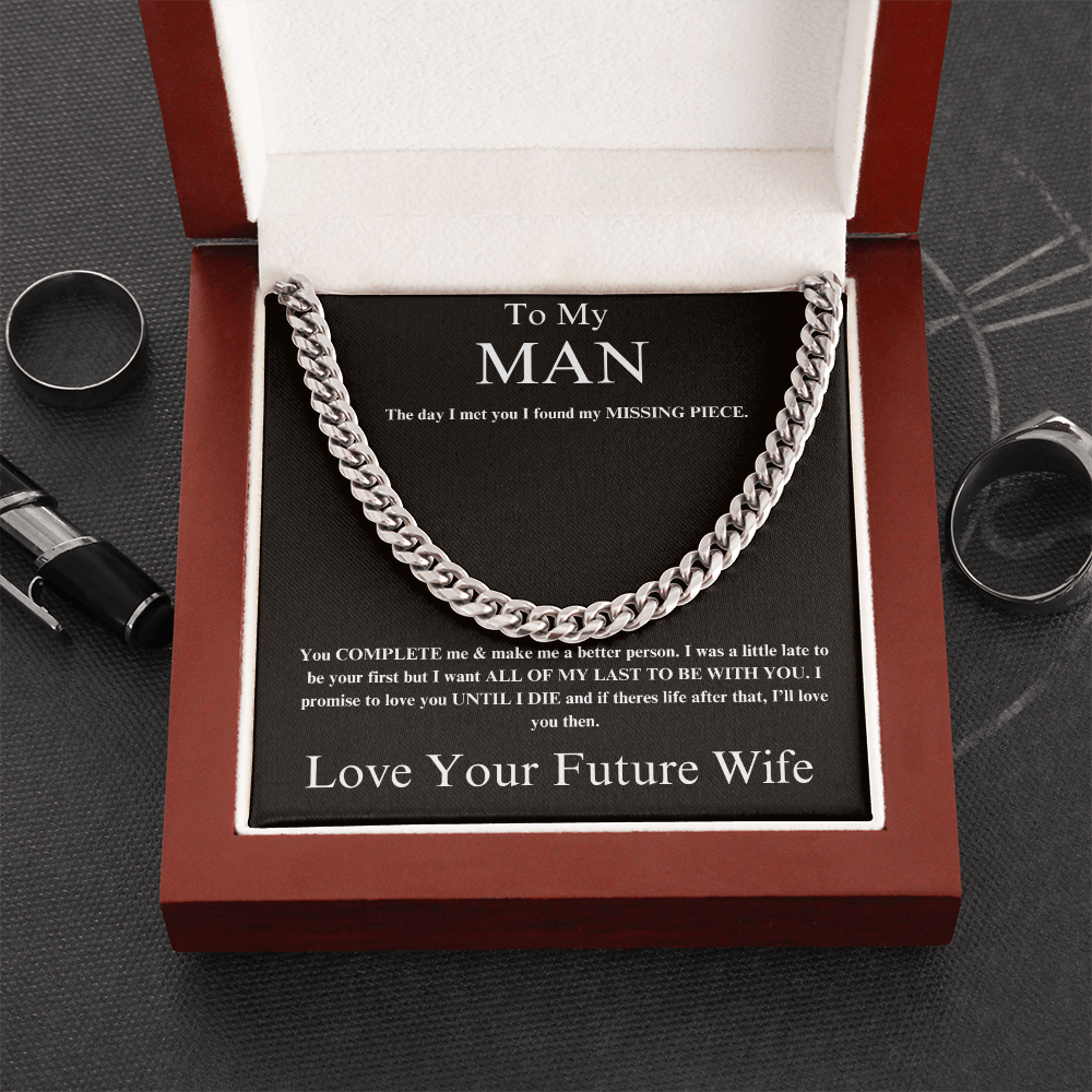 To My Man - Cubin Link Chain
