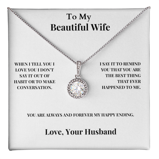 To My Wife - Eternal Hope Necklace